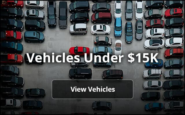 Vehicles Under $15k